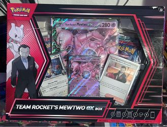 Pokemon Team Rocket's Mewtwo ex Boxjj