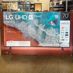 70 “ LG Smart 4K LED HDR TV