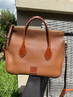 Dooney & Burke Pebble Leather Satchel