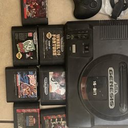 Sega Genesis W/Games