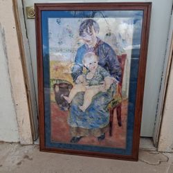 Painting (Mother Holding Child)