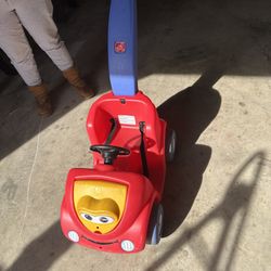 Red Kids Car
