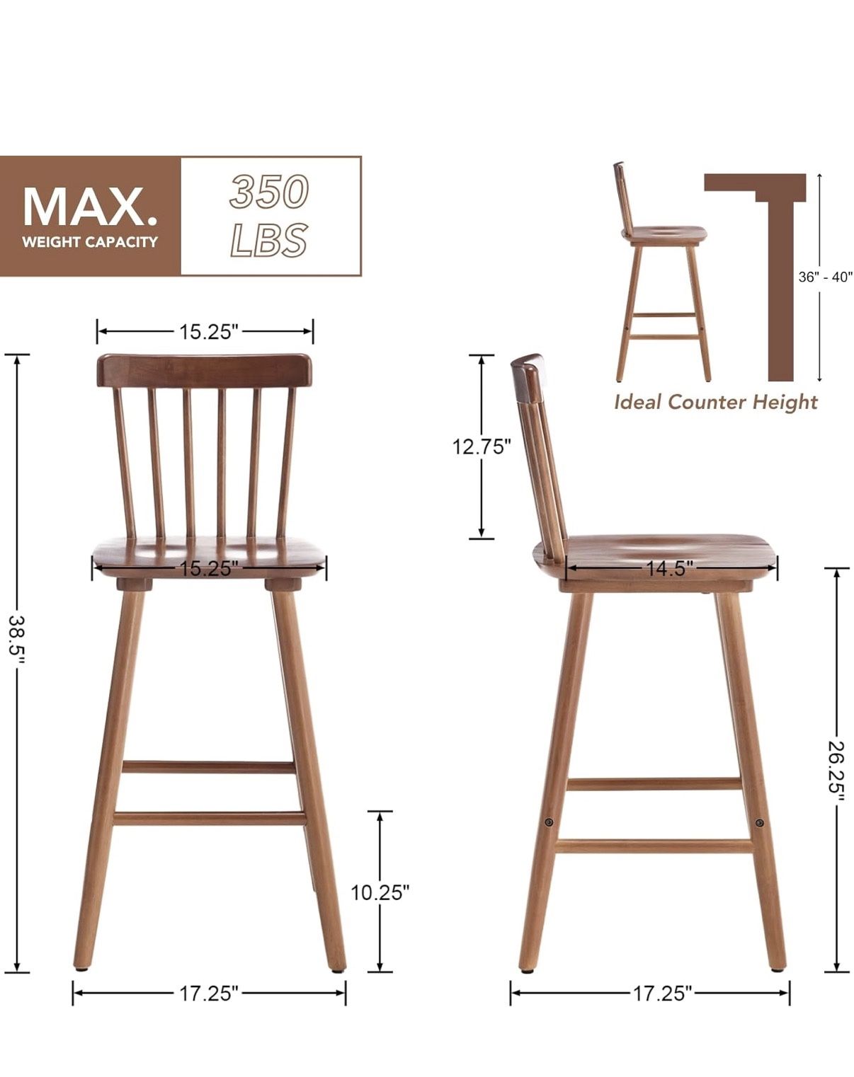 Wooden Bar Stools