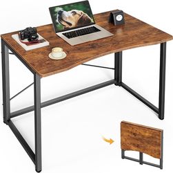 Folding Desk for Small Spaces, 31.5 Inch