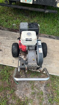 Gas-Powered Pressure Washer with Honda Engine