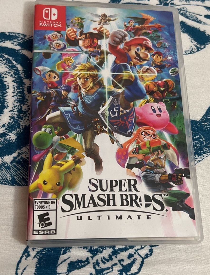 Super Smash Bros Ultimate For Nintendo Switch 