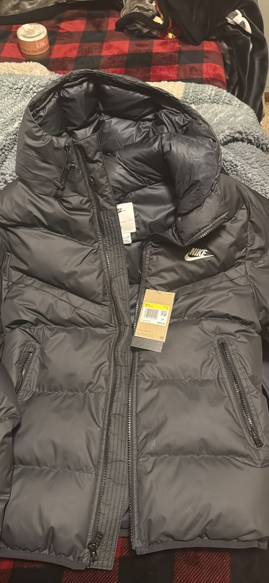 Black nike Puffer Jacket