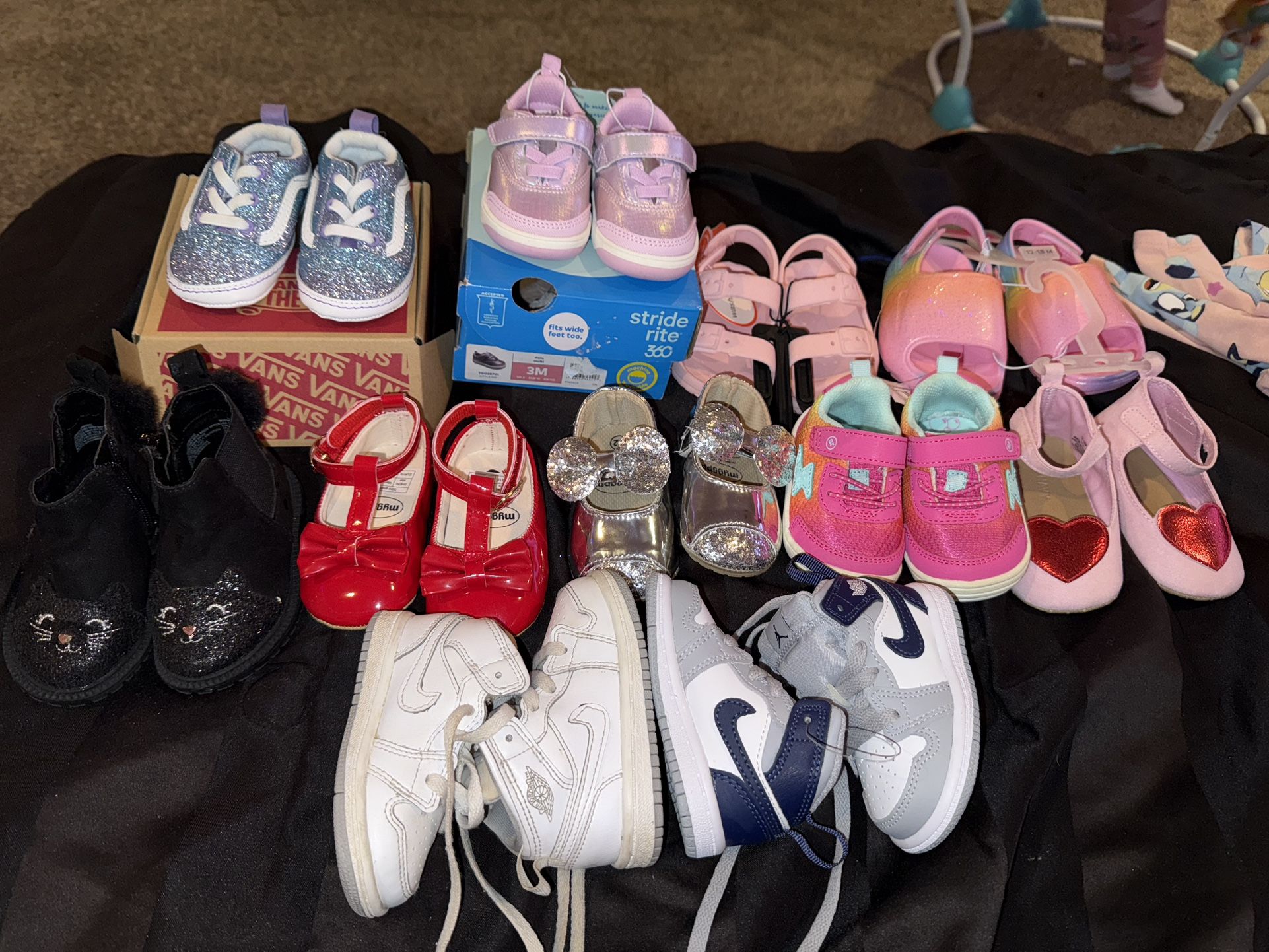 Girls Shoes Size 3c Bundle 