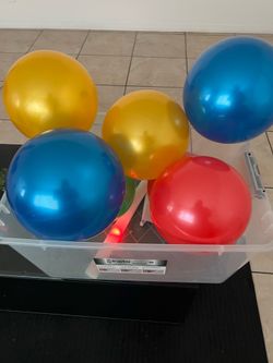 Colorful bounce balls