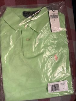 UNOPENED medium Polo Ralph Lauren Men's Polo Shirt green REAL