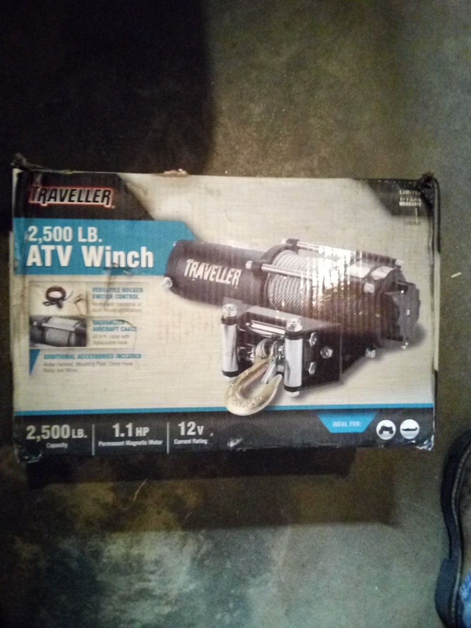 Traveller 2500 Atv Winch