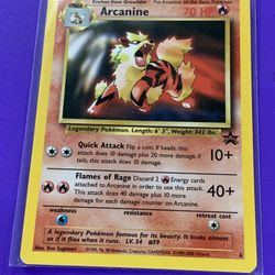 Ungraded Arcanine #6 Pokémon Card Promo