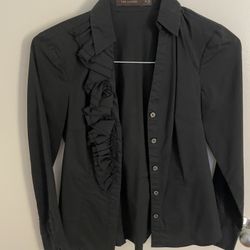 The Limited - Women's Black Shirt/blouse - XS