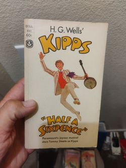 H.G. Wells' Kipps Vintage Dell Paperback
