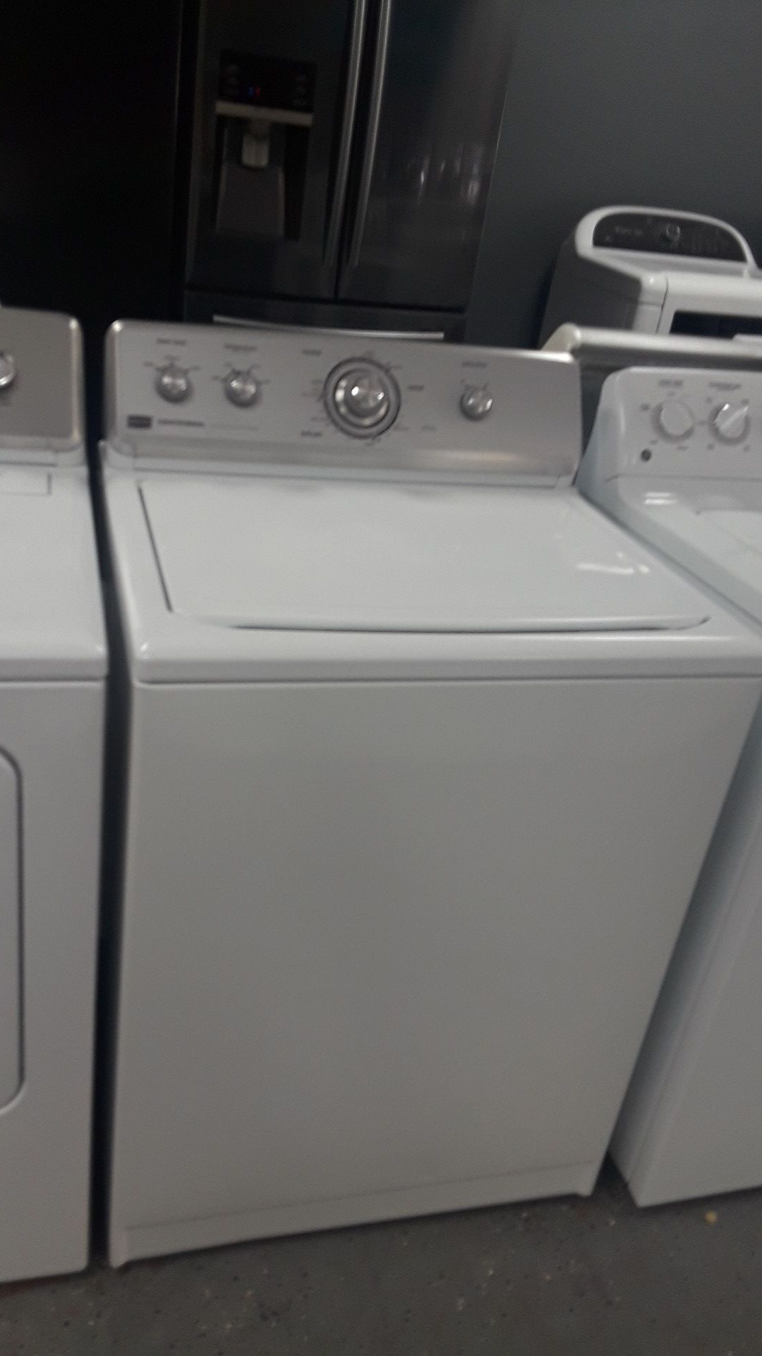 MAYTAG CENTENNIAL MCT WASHER & DRYER SET WATER LEVEL EXTRA RINSE for
