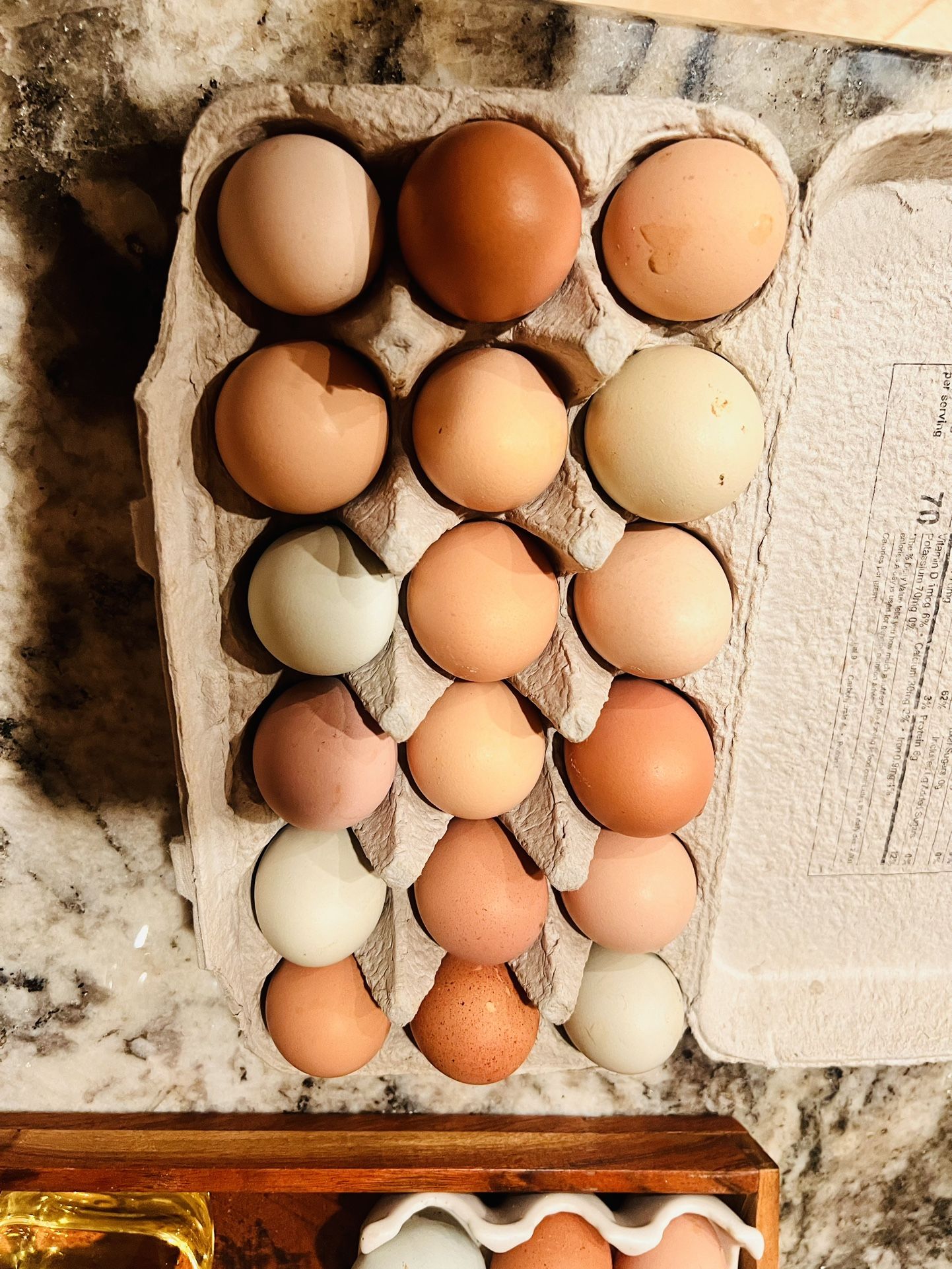 Free Range Organic Eggs 