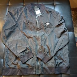 NEW Nike XXL Lightweight Black Zipper Jacket Was $80