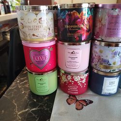 Bath And Body Works New Big Candles 