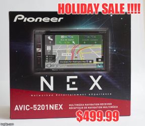 Pioneer AVIC-5201NEX Navigation DVD Receiver W/ 6.2" Display AVIC5201NEX