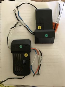 (2) universal ceiling fan speed receivers