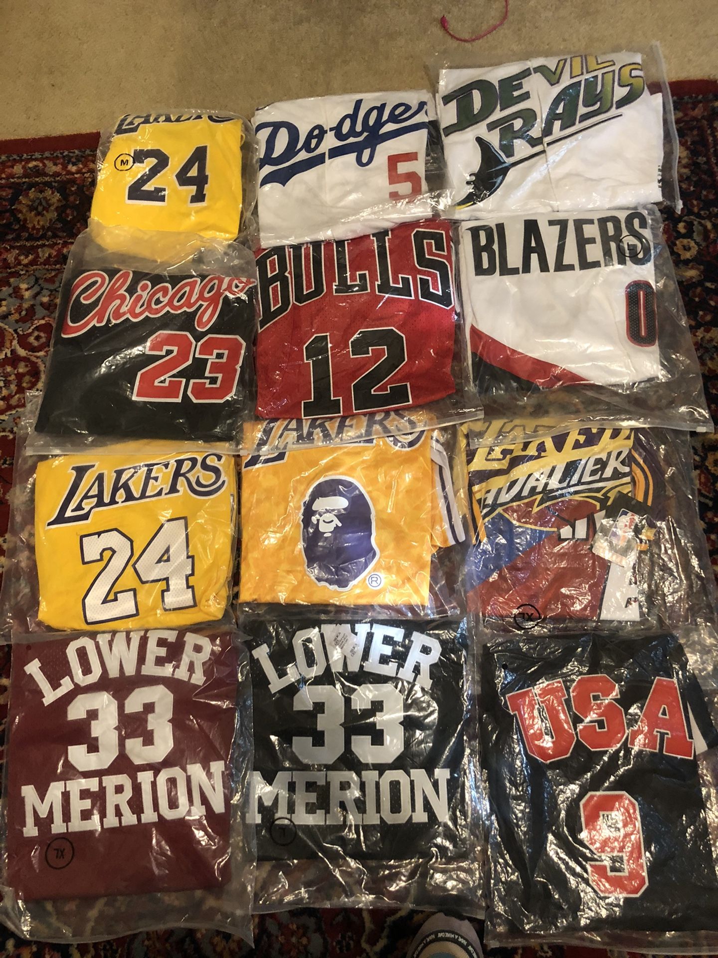 Stitched Sports Jersey’s