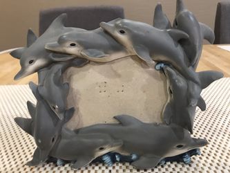 Dolphin picture frame