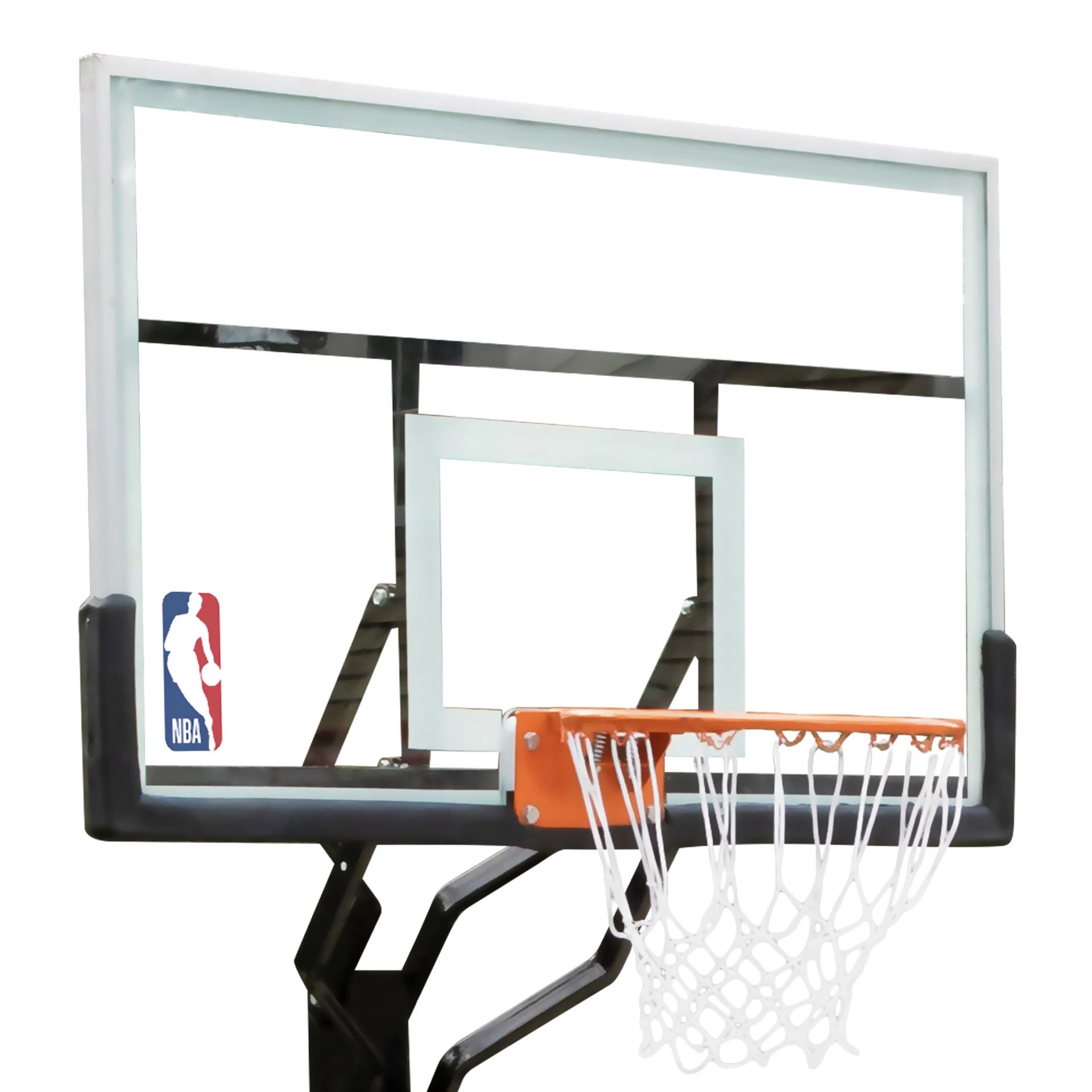 NBA 54" Adjustable In-Ground Basketball Tempered Glass Backboard