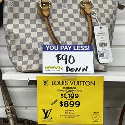 Louis Vuitton Saleya Damier Azur