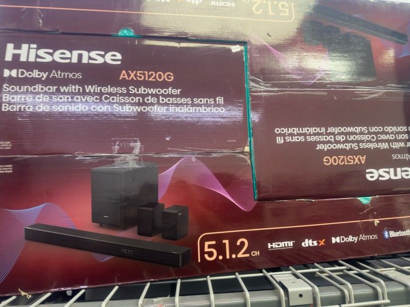 Hisense Bluetooth Soundbar Wireless Subwoofer Channel 420