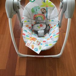 Bright Starts Playful Paradise Portable Baby Swing