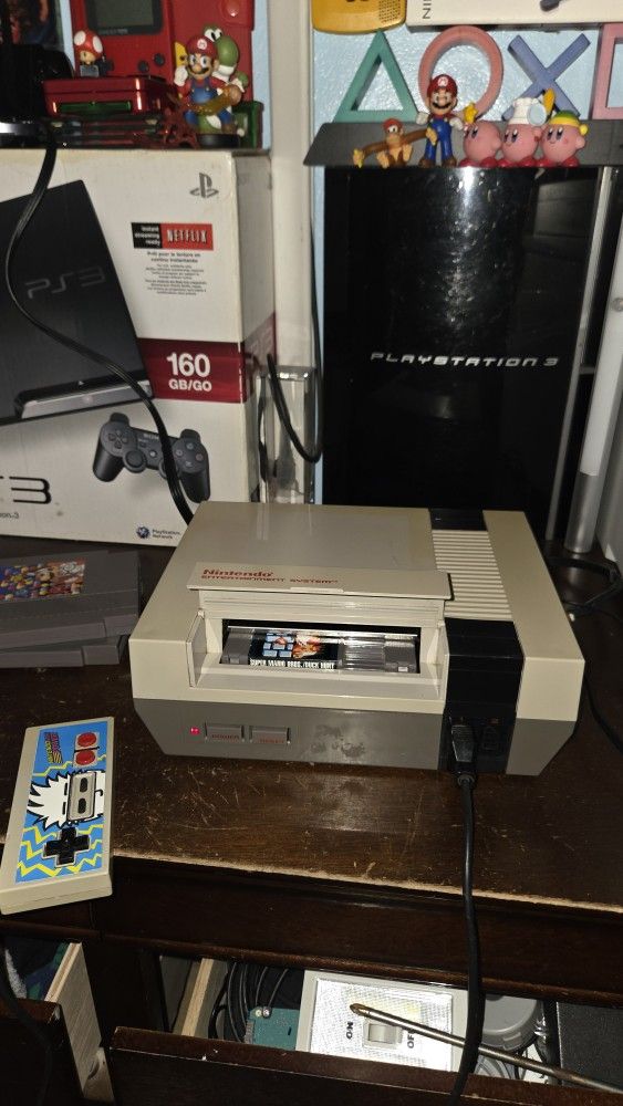 Original NES With 2 Games