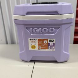 Igloos 16QT Laguna Hard-Sided Rolling Cooler 