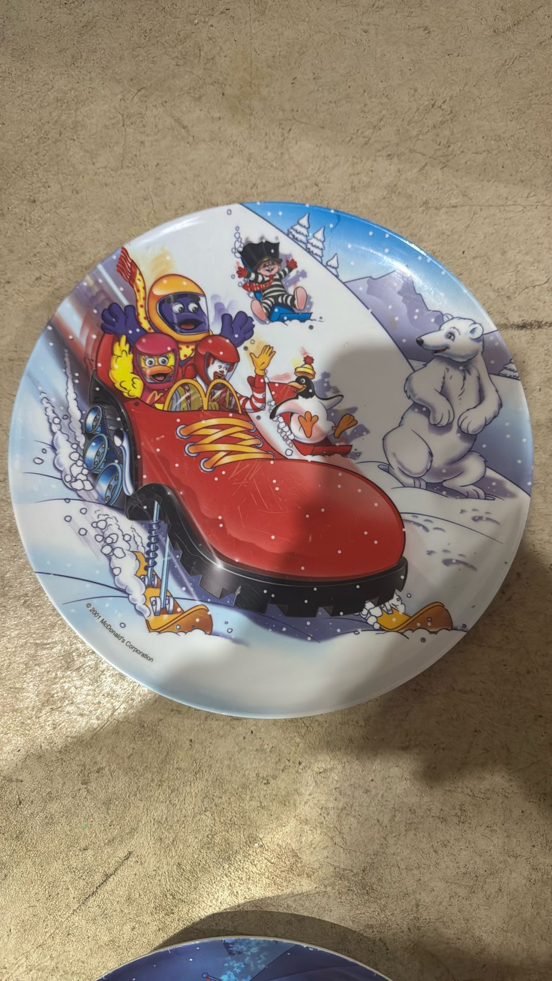 Vintage McDonald's Plate