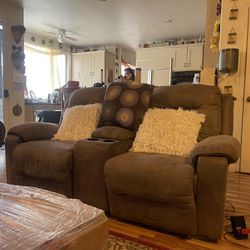 2 Recliner couches 