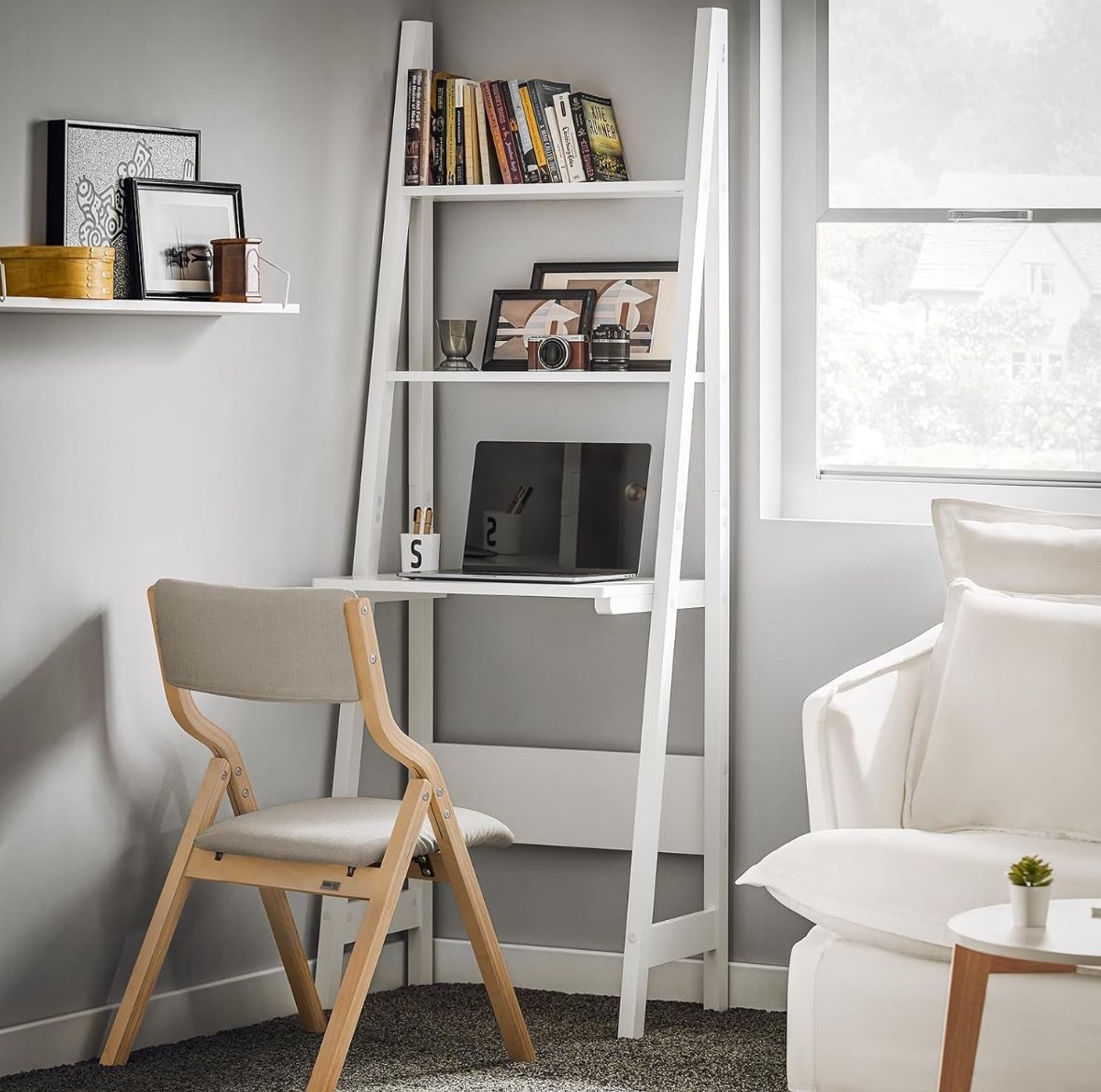 Standing Desk / Ladder Shelf