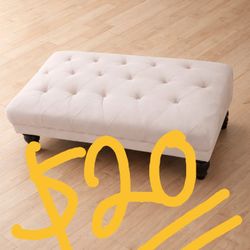 Very Cute Dusty Pink Ottoman 