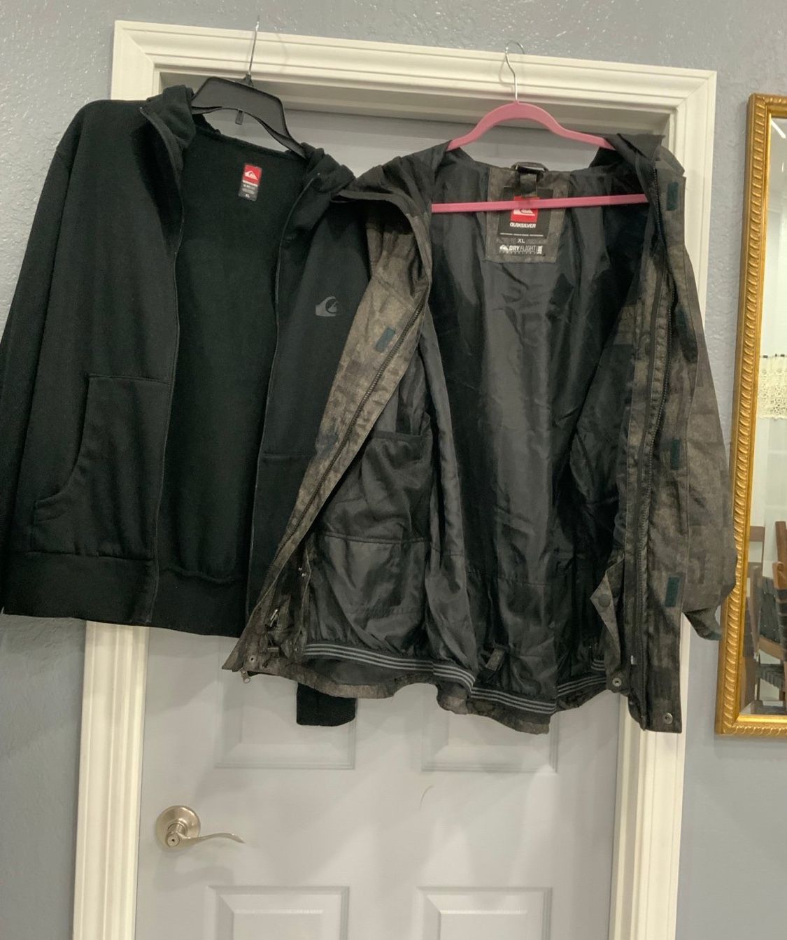 New Quicksilver Men’s Jacket Dry Flight Technology 10K