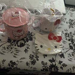 Hello kitty cups