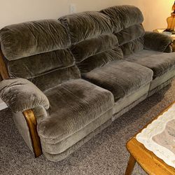 Couch, Love Seat and Recliner