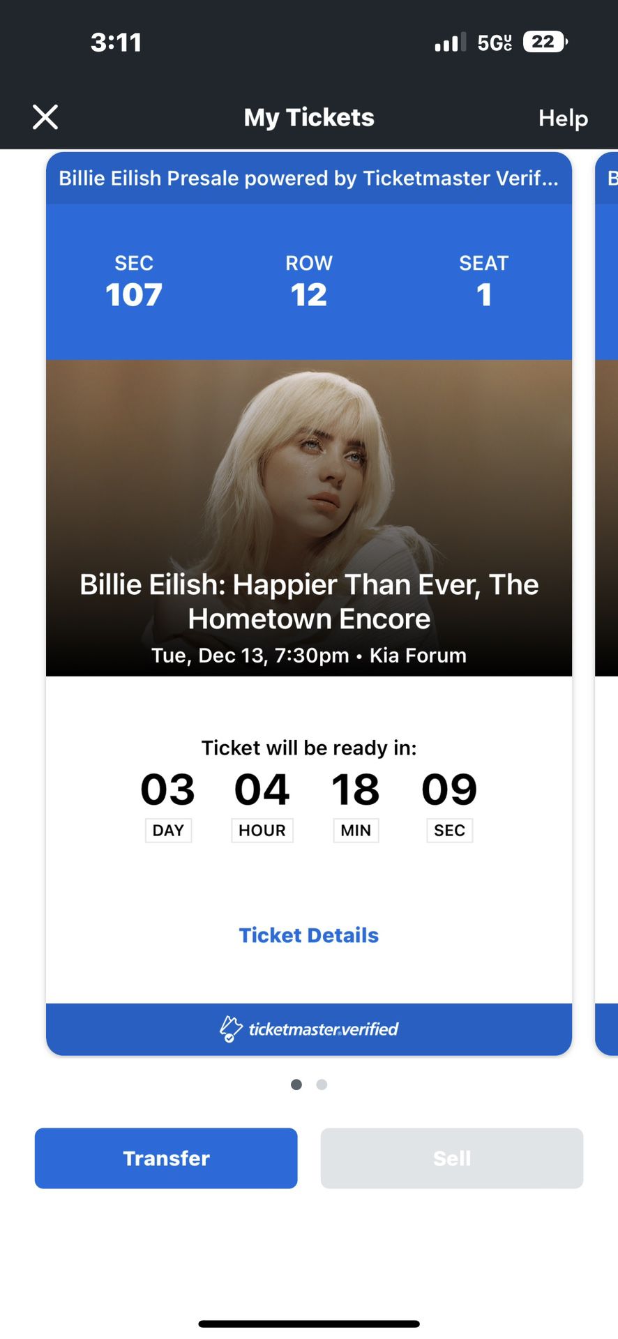 Billie Eilish Tickets 