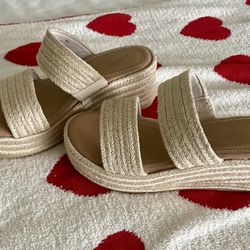 Women’s Two Band Wedge Heels