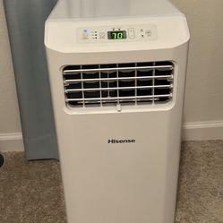 Hisense Portable Air Conditioner, 5000 BTU / hr, 170 CFM, with Remote