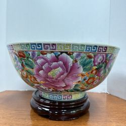 Porcelain Flower 🌸 Bowl , Large