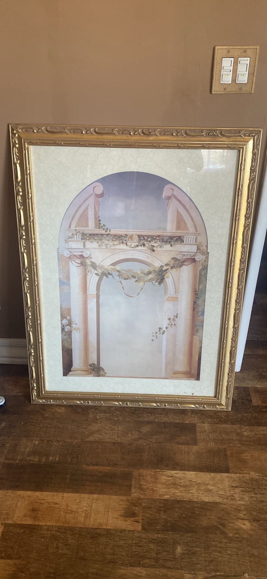 Artwork w/ frame.