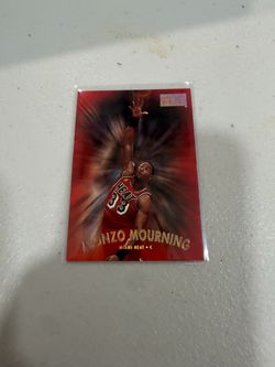 1997 Alonzo Mourning card