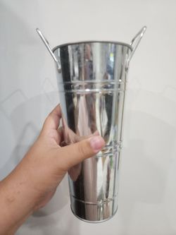 ZOOFOX Set of 4 Galvanized Mrtal Vases