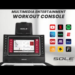 NEW Sole F80 SmartTreadmill With HD 10.1" Touchscreen display