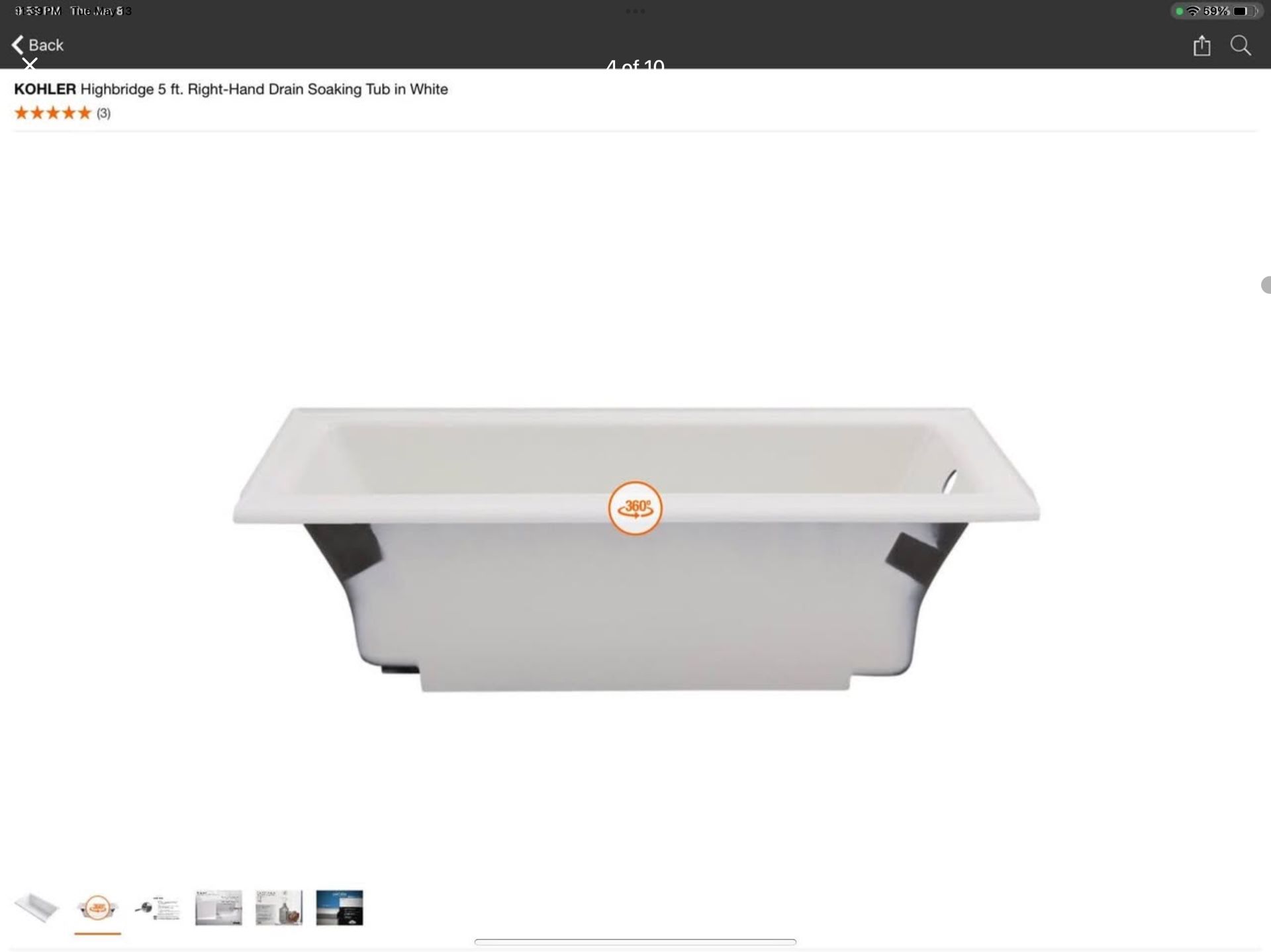 Hi everyone we have this new iron cast tub you can put...
