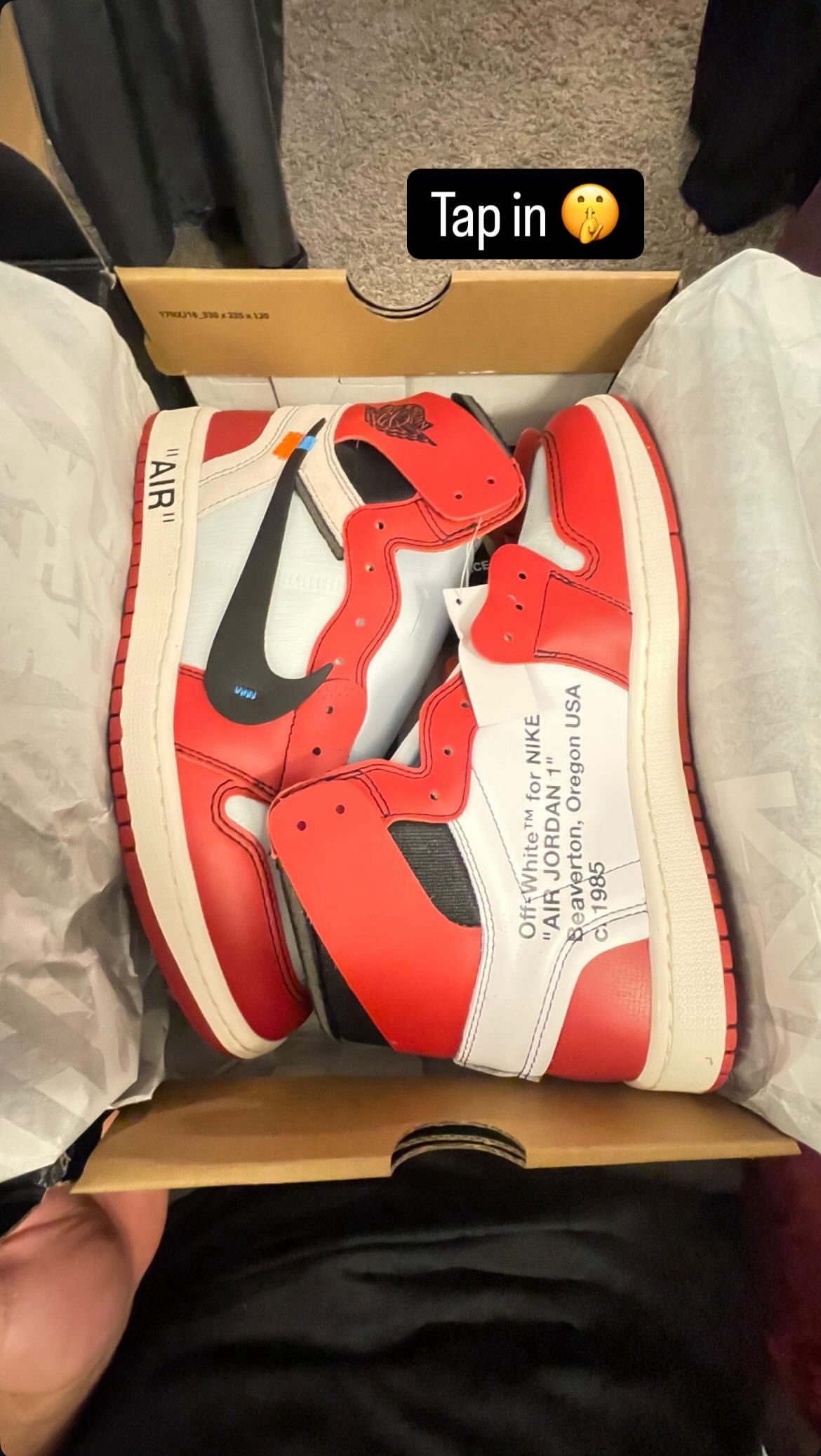 Off White Chicago Air Jordan 1
