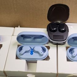 4 New Pairs Of Wireless Bluetooth Earbuds 